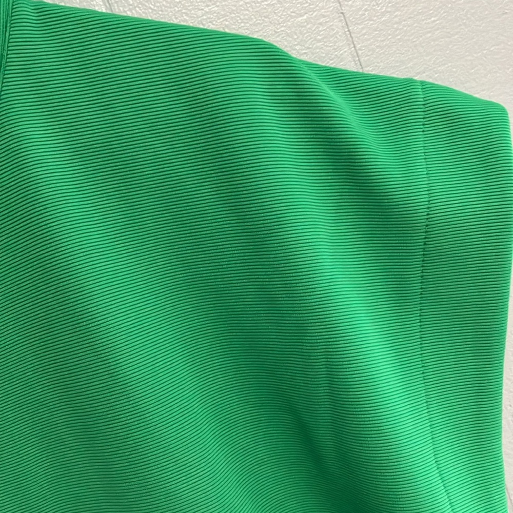 New with tags!! Entro Vibrant Green Textured Top Large Zip Closure New with Tags - Picture 4 of 11